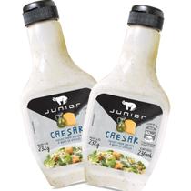 Molho Caesar Junior Queijo Parmesão 232g - 236ml - 2 UNIDADES