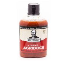 Molho creme agridoce com gengibre chef n' boss 240ml