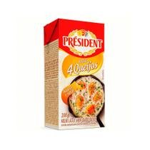 Molho de 4 Queijos Président 200g Molho de 4 Queijos Président 200g