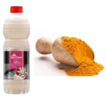 Molho De Alho 900 ML + Tempero Linha Premium Da Sua Escolha 1 Kilo