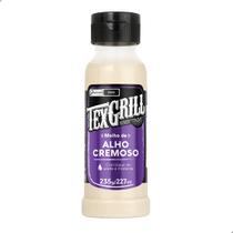 Molho de Alho Cremoso Com Mostarda e Azeite Texgrill 235g Para Marinadas Carnes e Saladas