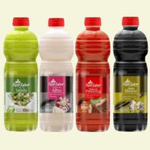 Molho De Alho Qualidade Premium 900ml Tempero Saboroso