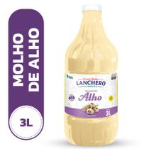 Molho de Alho Tradicional Lanchero Embalagem Pet 3 Litros