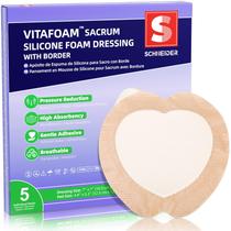 Molho de espuma VitaFoam Silicone Sacrum 7x7cm com borda x5