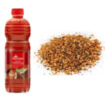 Molho De Pimenta 900 ML + Tempero 1 Kilo Linha Premium