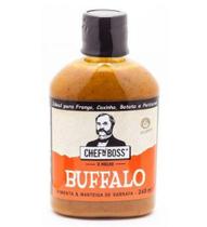 Molho de pimenta buffalo - o primeiro do brasil - 240ml - CHEF N' BOSS