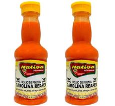 Molho de Pimenta Carolina Reaper 150 Ml Nativa 2 unidades