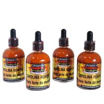 Molho De Pimenta Carolina Reaper Kit 4 Sem Glúten Mais Ardid