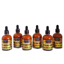 Molho De Pimenta Carolina Reaper Kit 6 Sem Glúten Mais Ardida Do Mundo