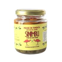 Molho de Pimenta com flor de jambu (100ml)