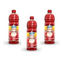 Molho de Pimenta Frasco de 1,01L para Refeições 3un Molho de Pimenta Frasco de 1,01L para Refeições 3un