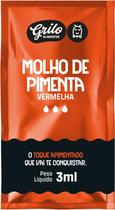 Molho de pimenta grilo sachê 3ml c/ 200 unidades