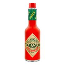Molho De Pimenta Tabasco Vermelha Suave Com Alho 60Ml