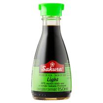 Molho de Soja Shoyu Light 150ml Vidro Sakura