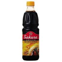 Molho de Soja Shoyu Tradicional 500ml Sakura