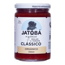 Molho de Tomate Clássico Orgânico Jatobá 340ml Molho de Tomate Clássico Orgânico Jatobá 340ml