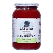 Molho de Tomate com Manjericão Orgânico Jatobá 570ml Molho de Tomate com Manjericão Orgânico Jatobá 570ml