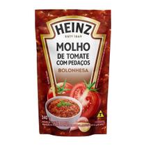 Molho de Tomate Heinz Bolonhesa Sachê 240g - Embalagem com 32 Unidades Molho de Tomate Heinz Bolonhesa Sachê 240g - Embalagem com 32 Unidades
