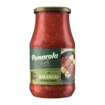 Molho de Tomate Manjericão Pomarola Vidro 420g