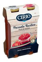 Molho De Tomate Passata Rustica Cirio Pack Com 2 Unids 680gr Molho De Tomate Passata Rustica Cirio Pack Com 2 Unids 680gr