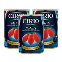 Molho de Tomate Pelado Cirio Pack com 3 Unidades 400g Cada
