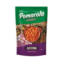 Molho de Tomate Pomarola Caseiro Azeitona Sachê 300g Embalagem com 24 Unidades Molho de Tomate Pomarola Caseiro Azeitona Sachê 300g Embalagem com 24 Unidades