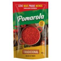 Molho de Tomate Pomarola Tradicional Sachê 460g Embalagem com 24 Unidades Molho de Tomate Pomarola Tradicional Sachê 460g Embalagem com 24 Unidades