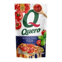 Molho de Tomate Quero Pizza Sachê 240g - Embalagem com 32 Unidades Molho de Tomate Quero Pizza Sachê 240g - Embalagem com 32 Unidades