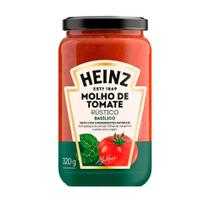 Molho de Tomate Rústico Basílico Heinz - 320g Molho de Tomate Rústico Basílico Heinz - 320g