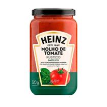 Molho de Tomate Rústico Basílico Heinz - 320g