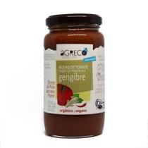 Molho De Tomate Temp Pimenta/Gengibre Orgânico E Vegano 325G - Agreco