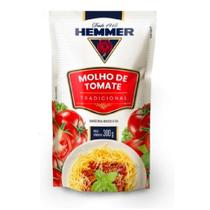 Molho de Tomate Tradicional Hemmer Sachê 300g Embalagem com 24 Unidades Molho de Tomate Tradicional Hemmer Sachê 300g Embalagem com 24 Unidades