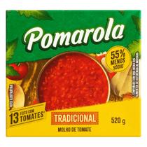 Molho de Tomate Tradicional Pomarola 520g