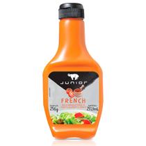 Molho French Cremoso a Base de Tomate, Mostarda e Páprica Junior 253ml Molho French Cremoso a Base de Tomate, Mostarda e Páprica Junior 253ml