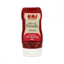 Molho Geleia de Pimenta Com Morango P Carnes e Queijo 260g UAI - Red Pepper