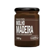 Molho Madeira Para Carnes Cepêra 320g Pote de Vidro