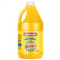 Molho Mostarda Amarela Calcutá Galão 3,2kg Uso Profissional Para Lanches