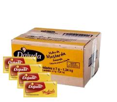 Molho Mostarda Dajuda Sachê 192 unid - Wilson Molho Mostarda Dajuda Sachê 192 unid - Wilson