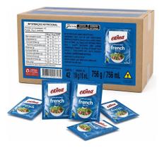 Molho Para Salada Ekma Sachê 42x18ml French ou Italian Pronto Uso Caixa Econômica