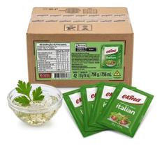 Molho Para Salada Italiano Ekma Sachê Caixa Com 42 Unidades 18g Atacado