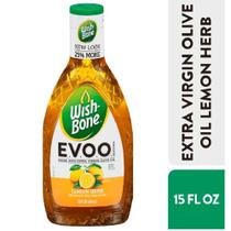 Molho para saladas wish bone ervas e limão 425g leve, cítrico e aromático