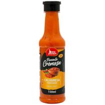 Molho Pimenta Cremosa Calabresa Temperada Linha Temática Bahia Premium 150ml Churrasco