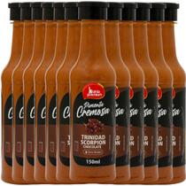 Molho Pimenta Cremosa Caribenha Temática Ardência Extra Forte (Para os Brabos) Bahia Premium 12unid. 150ml Molho Pimenta Cremosa Caribenha Temática Ardência Extra Forte (Para os Brabos) Bahia Premium 12unid. 150ml