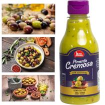 Molho Pimenta Cremosa Ervas Finas Gourmet Picância Intensa 200ml Bahia Premium Até 8 Sabores