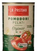 Molho Pomodori Pelati Italiano La Pastina Organico 400g