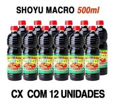 Molho Shoyu Natural Macrobiótico Daimaru 500ml Caixa com 12 Molho Shoyu Natural Macrobiótico Daimaru 500ml Caixa com 12