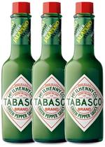 Molho Tabasco Green Pepper Sauce 60Ml (3 Unidades)