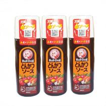 Molho Tonkatsu P/ Milanesa De Porco Bulldog 300ml -Kit com 3