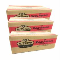 Molhos Shoyu Sachê Mitsuwa Premium 250 Sachês - (Kit com 3) Molhos Shoyu Sachê Mitsuwa Premium 250 Sachês - (Kit com 3)
