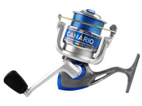 Molinete Albatroz Fishing Canário 60 - 3 Rolamentos Com Linha Molinete Albatroz Fishing Canário 60 - 3 Rolamentos Com Linha